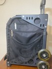 Zuca Sport Frame Black On Black Rolling Luggage Insert Carry-on Vguc