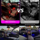 For Mercedes-benz Glc W205 C300 C43 C63 X253 Ambient Lighting Interior Trim Kit