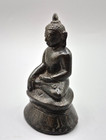 Antique Burmese Bronze Ava Buddha Figure Deity 17th - 18th Century 10 5 Cm High
