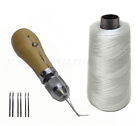 Jcp Leather Canvas Tent Sewing Awl Quick Stitch Repair Tool Heavy Duty Thread 