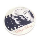 Elizabeth Ii Marilyn Monroe Commemorative 1oz 999 Silver 2012 Tuvalu 1 Dollar