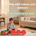Red Mini Size 3 Inch Small Basketball Set With Needle Basketball Pump