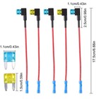 30pcs Fuse Tap Adapter Kit 12v 15 Amp 20amp Car Add-a-circuit Mini Atm Apm Blade