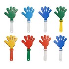 5pcs World Cup Hand Clapper Fan Cheering Noise Maker For Soccer Game Day