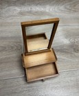 Vintage Miniature Dollhouse Dresser With Mirror  1 Removable Drawer 1 12 Scale