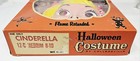 Vintage 1960s Collegeville Cinderella Halloween Costume W  Mask   Box Size 8-10