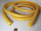 Latex Rubber Tubing Shore A35 Amber 3 4  Od X 3 8  Id X 3 16  Wall X 10  Length