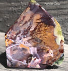 Premium Preform Lot Owyhee Jasper Purple Cow Agate Lapidary Rough Slab Cab L28