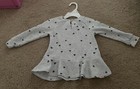 Calvin Klein Jeans Toddler Girls Gray Heart Peplum Top Size 18 M