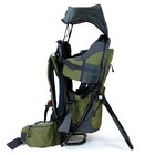Clevrplus Canyonero Baby Backpack Kid Toddler Camping Hiking Child Carrier Green