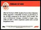 2020 Topps Chrome Formula 1 Refractor Scuderia Ferrari Team Logo Scuderia