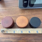 58 Vintage Backgammon  Chips Butterscotch black swirl Red Bakelite 1 208 K Grams