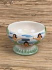 Orchids Of Hawaii Japan Hula Dancers Tiki Bowl 4  Tall Mug R-86 Vintage