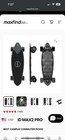 Maxfind Max2 Pro X Dual   motor 35   km Range Electric Skateboard  Ipx5 Waterproof