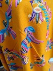 Mexican Otomi Style Embroidered Warm Fringed Shawl Wrap 75 X 26 - Made In Mexico