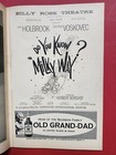 Vintage Broadway Playbills Lot Of 10  1950s   1960s