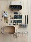 Full Kit Nixie Clock In-12 12h Or 24h Format  with Tubes  Diy