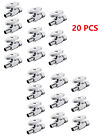 20 Pieces 1 2  Pex X 3 8 od Brass 1 4 Turn Straight Stop Valve  lead-free 