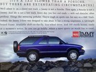 1995 Gmc Jimmy Suv Print Ad 4x4 Truck