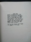 Original The Color Of Money Script - Signed By Titles Designer - A Scorsese Film