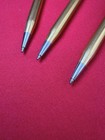 Lot Of 3 Vtg Cross Century Ballpoint Pens 1 20 14k Gold Filled Usa Lady