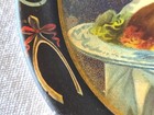Antique 1910 Lithograph Tin Tip Tray  Advertising Thanksgiving C d  Kenny Turkey
