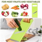 Handheld Potato Slicer   French Fry Cutter  Stainless Steel Manual Vegetable    