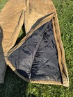 Carhartt Coveralls Men 48 Short Brown X02 Brn Quilt Lined Duck Canvas Insulated
