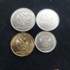 2024 Russian Coins 1 -2-5-10 Rubles  lot 4 Pcs 