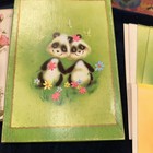 Antique vintage Nos Greeting Cards Lot Of 18 With 2 Boxes