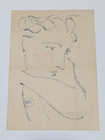 Henri Matisse Drawing On Paper  handmade  Signed And Stamped Mixed Media 