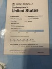 34 x 52  United States Rand Mcnally Usa Contemporary Wall Map Laminated Nos