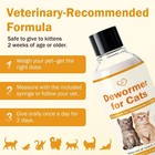 Cat Dewormer  Tapeworm Dewormer For Cats   Kittens  2 Weeks   Older