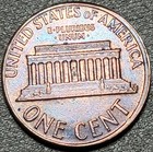 1974-d Lincoln Memorial Penny Mint Error Coin  Struck Off-center  Ddo Variety