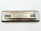 M  Hohner The Echo Harp German Harmonica 24 48 X 2 Double Sided C   G 1927