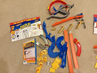 Hot Wheels Wall Tracks 4 Sets W  Instructions  Gently Used  No Cars Or Adhesives