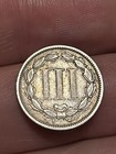 1889 Three 3 Cent Nickel 3cn- Vf xf Details