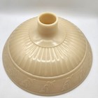 Vintage 15 1 4  Milk Glass Lamp Shade Neck Size 2 3 4 