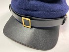 Civil War Us Union Infantry Navy Blue Wool Kepi Forage Cap Hat-large