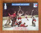 1972 Nhl Stanley Cup Finals - Boston Bruins    New York Rangers Hockey Program