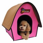 Pet Dog Bed House Kennel Mat Pad Warm Washable Puppy Zipper Locked