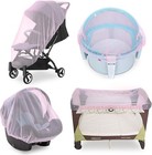 Baby Mosquito Net For Stroller bassinets cradles playards 4 Colors Opt Reusable