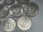 Lot Of 5 1878-1893 Cc Morgan American Silver Dollars - Uncirculated Mixed Dates