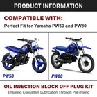 New Oil Injection Block Off Plug Hardware Port For Yamaha Pw50 Models 1981-2024