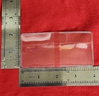  100  2x2 Double Pocket Vinyl Coin Flips Storage  -clear Plastic Free Shipping 