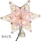 Kurt Adler   ul3131  10-light 6-point Capiz Star Treetop  9 