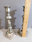 Antique Set Of 2 Wm A Rogers Silver Plated Candlestick Holders 10 5 