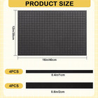 8 Pcs Pick And Pluck Foam Inserts  4pcs 16  X 12  X 0 8    4pcs 16  X 12  X 0 4 