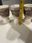 Johnson Brothers Olde English Countryside Brown Multicolor Double Egg Cups Set 4