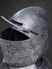 Knight Tournament Close Armor Helmet Medieval Best Look 18ga Sca Larp
